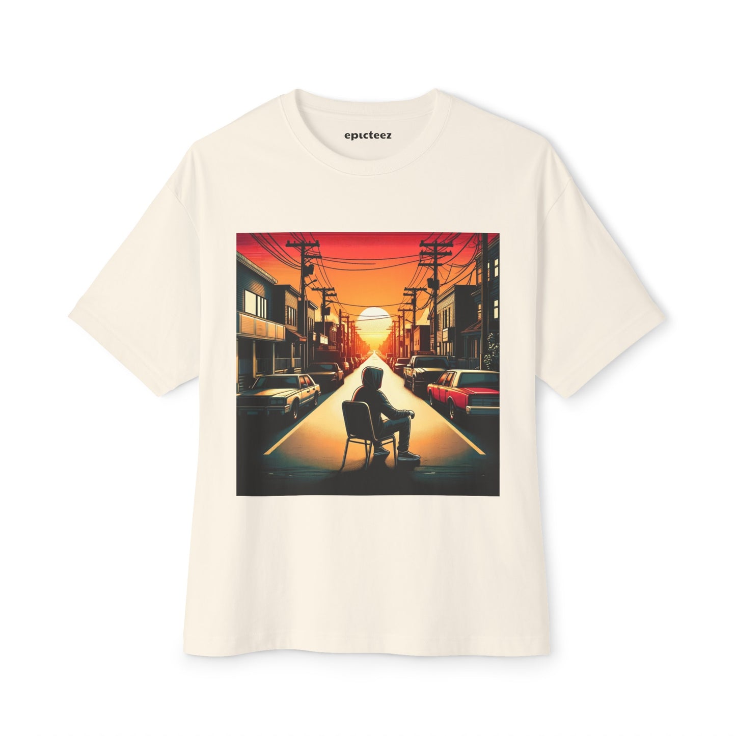 Sunset Reflections: Urban Stillness